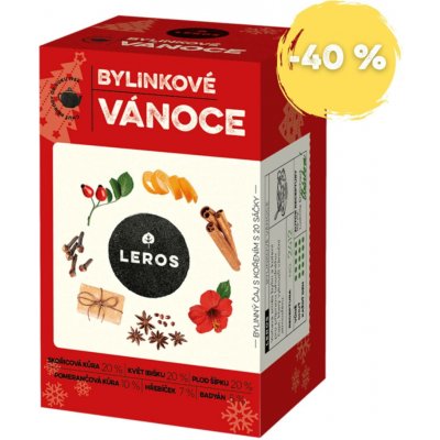 Leros Bylinkové Vánoce 20 x 2 g – Hledejceny.cz