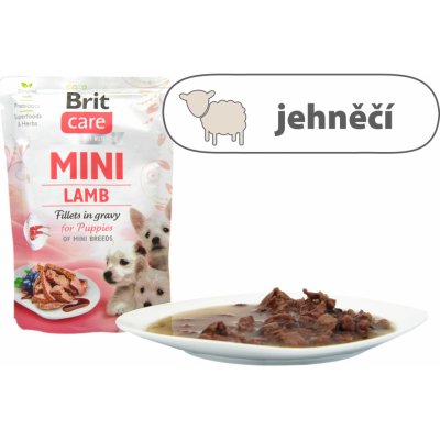 Brit Care Mini Puppy Lamb fillets in gravy 85 g – Sleviste.cz