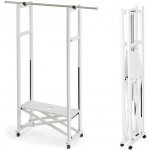 ARREDAMENTI ITALIA Dřevěný věšák na šaty Elios cod. 642 Bílá – Sleviste.cz