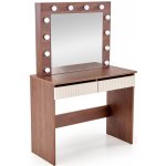 Halmar toaletní stolek AMORIO 94 x 43 cm kašmír dekor ořech – Zbozi.Blesk.cz