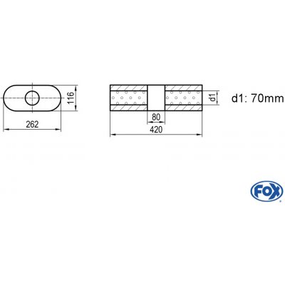 FOX UNI-K65042070o – Hledejceny.cz