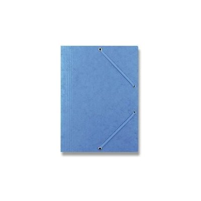 Donau 3chlopňové spisové desky s gumičkou A4 modré – Zboží Mobilmania