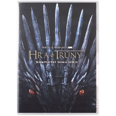 Hra o trůny 8.série / Game Of Thrones / Multipack / DVD 5 disků DVD – Zboží Dáma