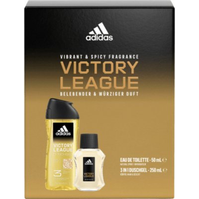 Adidas Victory League Dárková sada pánská toaletní voda 50 ml a sprchový gel 250 ml – Zbozi.Blesk.cz