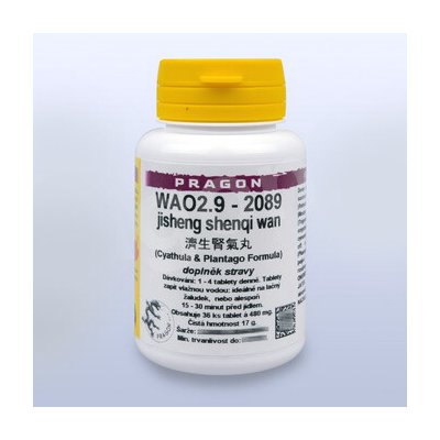 WAO2.9-2089 jisheng shenqi wan 36 tablet Pragon – Hledejceny.cz