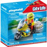 Playmobil 71205 Záchranářský motocykl s blikajícím světlem – Zboží Dáma