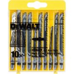 DeWALT DT2290 10-dílná sada do dřeva pro přímočaré pily – Zboží Dáma