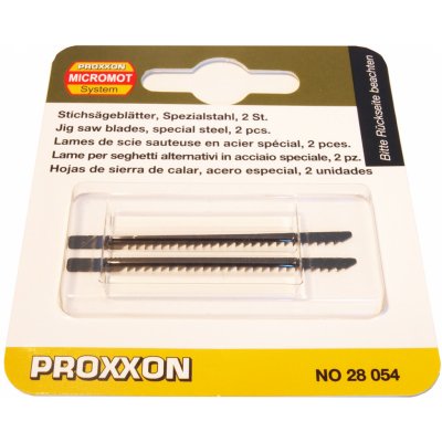 Proxxon 28054 pilový list ze speciální oceli 2 ks rozteč zubů 1,5 mm – Sleviste.cz