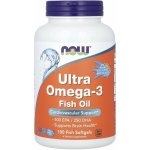 Now Foods Ultra Omega-3 Rybí olej 500 EPA + 250 DHA x 180 softgel kapslí – Zbozi.Blesk.cz