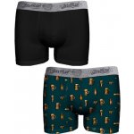 John Frank pánské boxerky JF2BEF26 2 Pack – Hledejceny.cz