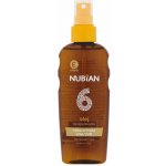 Nubian olej na opalování spray SPF6 150 ml – Zboží Mobilmania