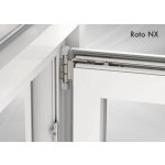 ROTO NX Celoobvodové kování Plast Dvoukřídlé štulpové 801 - 1000 x 501 - 600 mm – Sleviste.cz