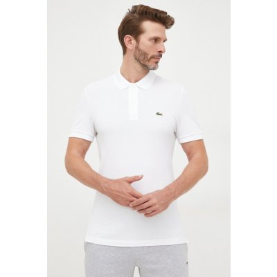 Lacoste bavlněné polo tričko bílá – Zboží Mobilmania