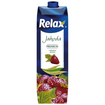 Relax jahoda 12 x 1 l – Zboží Dáma