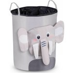 Nukido Koš slon šedý JANSHOP_740228 – Sleviste.cz