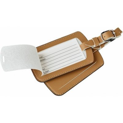 Go Travel sada Luggage Labels brown – Zboží Mobilmania