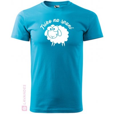 Triko na spaní pánské tyrkysová – Zboží Mobilmania