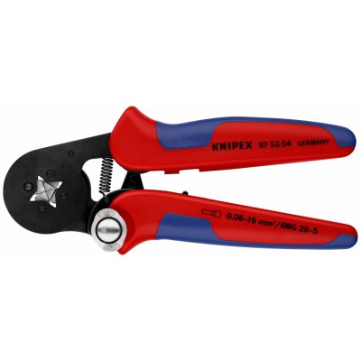 Knipex Samonastavitelné kleště pro lisování kabelových koncovek 975304SB – Zboží Dáma