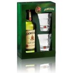 Jameson 40% 0,7 l (dárkové balení 2 sklenice) – Zbozi.Blesk.cz