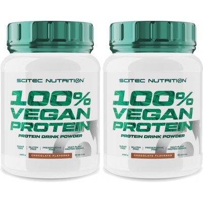 Scitec Nutrition 100% Vegan Protein 1000 g – Hledejceny.cz