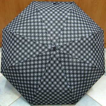 Deštník skládací EB Mini Max LF 199 B5 černo bílý