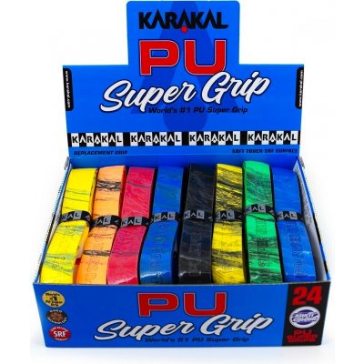 Karakal PU Super Grip Multi Box 24 ks vícebarevná – Zboží Mobilmania