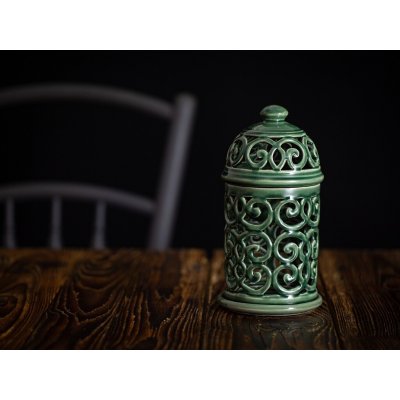 Vanya aroma lampa oliva keramika 21 cm – Hledejceny.cz