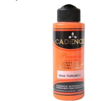 Cadence Akrylová barva Premium 70 ml Cadence: oranožvá 9046