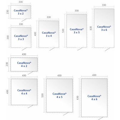 Biohort Casanova 4x6 tmavě šedý L – Zbozi.Blesk.cz