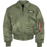 Bunda Alpha Industries CWU 45 sage green – Zboží Mobilmania