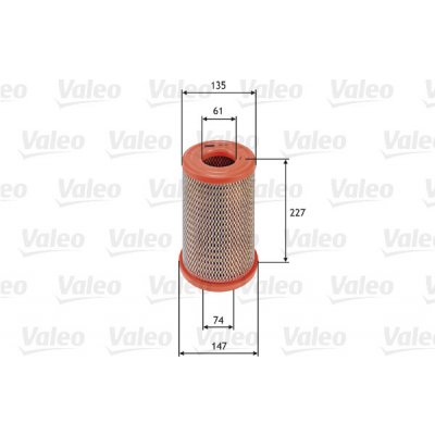 VALEO Vzduchový filtr 585738 – Hledejceny.cz
