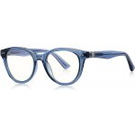 Techsuit Reflex PC 2231 - kulaté, TR90&Metal Frame, AC Lens - Transparent/Blue – Zboží Mobilmania