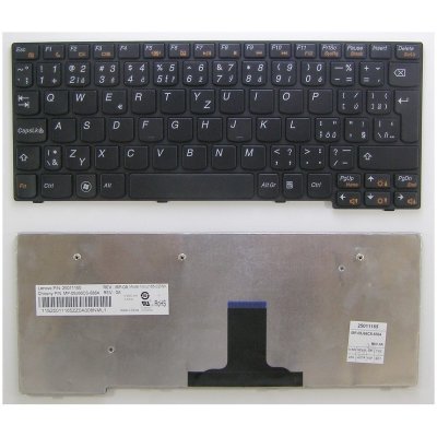 česká klávesnice Lenovo IdeaPad S10-3 S10-3S S205 černá CZ/SK - verze 1 – Zboží Mobilmania