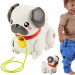 Fisher Price Chodící mopslík Mattel HTW94 – Zboží Mobilmania