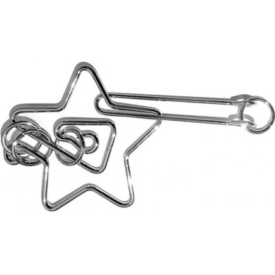 Hlavolam kovový Hvězda – Zboží Dáma