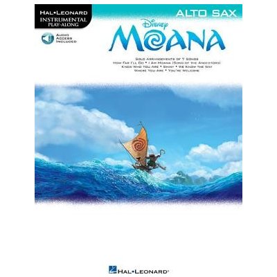 Moana : Alto Sax Miranda Lin-ManuelPevná vazba – Zboží Mobilmania