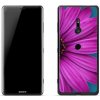 Pouzdro a kryt na mobilní telefon Sony Pouzdro mmCase gelové Sony Xperia XZ3 - fialová kopretina