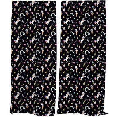 IMPAR Závěsy Unicorn (Rozměr : 140x250, Materiál: Interlock) – Hledejceny.cz