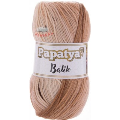 Kamgarn Příze Papatya Batik Varianta: 554-02 – Hledejceny.cz