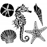 The Crafter´s Workshop Šablona TCW 12"x12" (30,5x30,5 cm) Sea Creatures – Hledejceny.cz