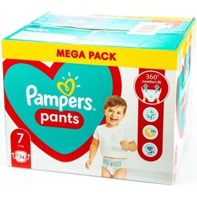 Pampers Pants 7 74 ks – Zboží Mobilmania