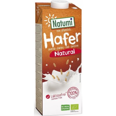 Natumi Bio Ovesný nápoj vanilkový 1 l – Zboží Dáma