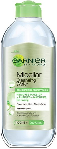 Garnier micelární voda pro smíšenou a citlivou pleť 3v1 (Micellar Watter)  400 ml od 116 Kč - Heureka.cz