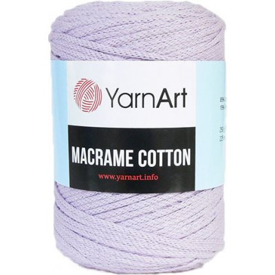YarnArt Příze Macrame Cotton 765 - světlá fialová