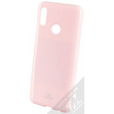 Pouzdro Goospery Jelly Case TPU ochranné silikonové Huawei P Smart 2019, Honor 10 lite světle růžové – Zbozi.Blesk.cz