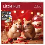 Nástěnný poznámkový Helma Little Fun 2026 – Zboží Dáma