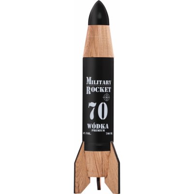 Dębowa Military Rocket 40% 0,7 l (dárkové balení raketa) – Zboží Mobilmania