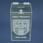 Kasička pokladnička 150x150x250 mm na zámek – Zboží Mobilmania
