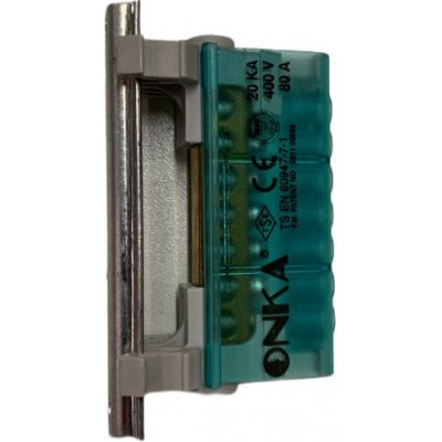 Můstek (svorkovnice) krytá 7 na mini DIN lištu – Hledejceny.cz