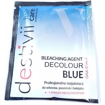 DeColor Destivii Decolour Blue Color Blond melír na vlasy 40 g